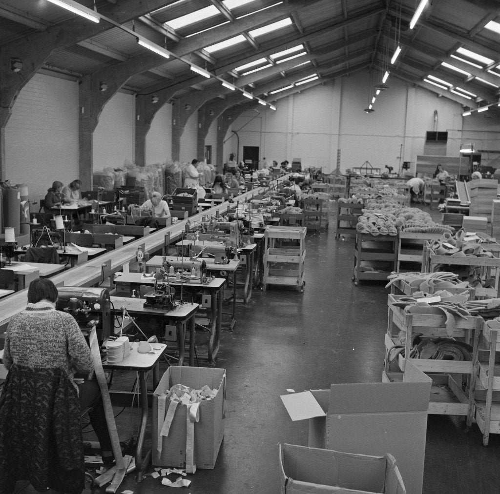 Detail of Ronaldsway Shoe Factory by Manx Press Pictures