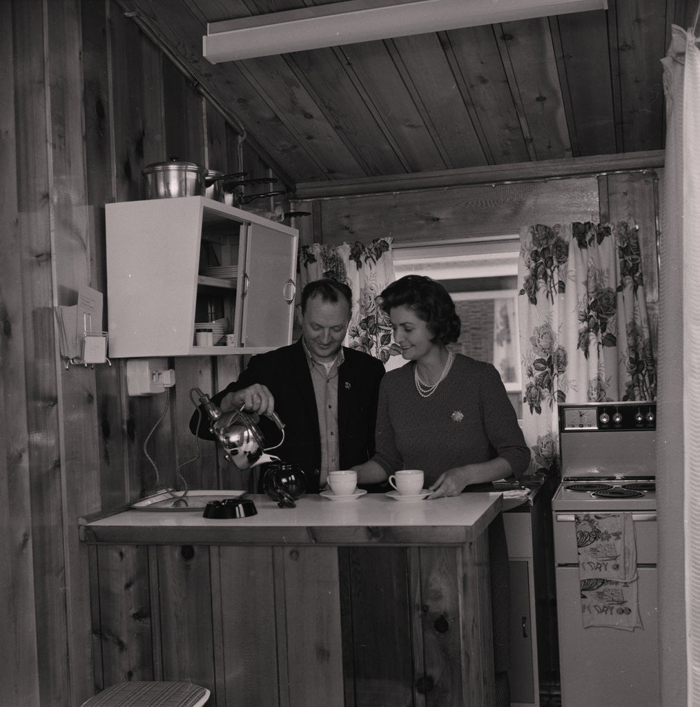 Detail of Chalet at Laxey by Manx Press Pictures