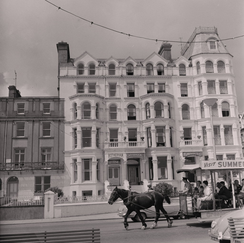 Detail of Rotherham boarding house by Manx Press Pictures