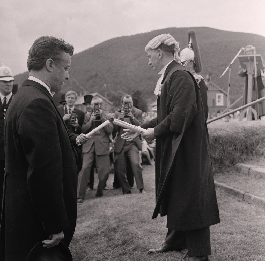 Detail of Tynwald Day ceremony by Manx Press Pictures