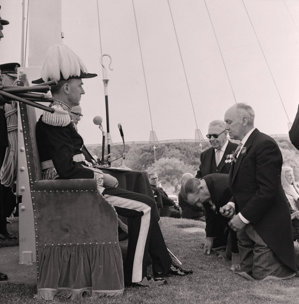 Detail of Tynwald Day ceremony by Manx Press Pictures