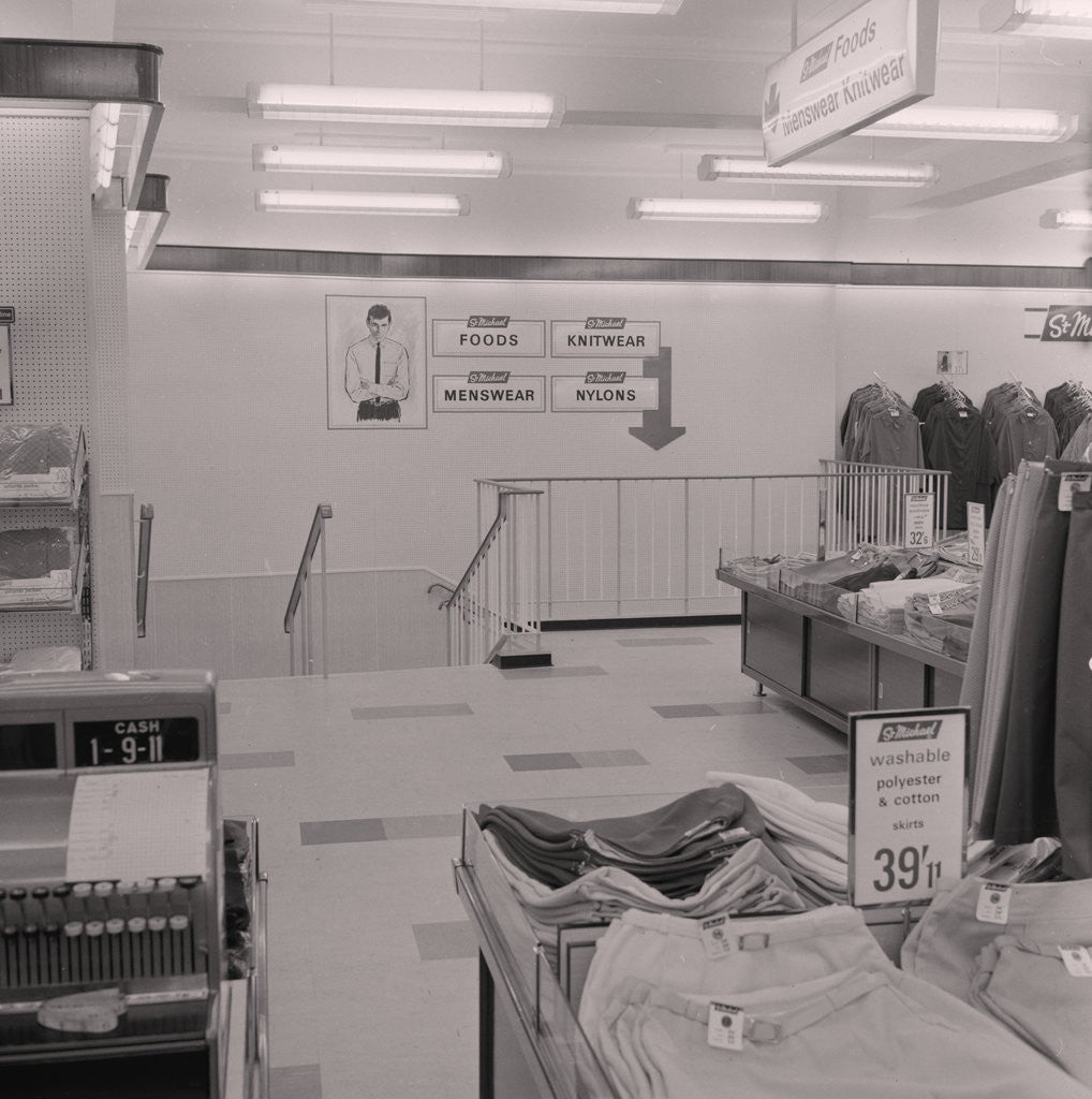 Detail of Marks & Spencer by Manx Press Pictures