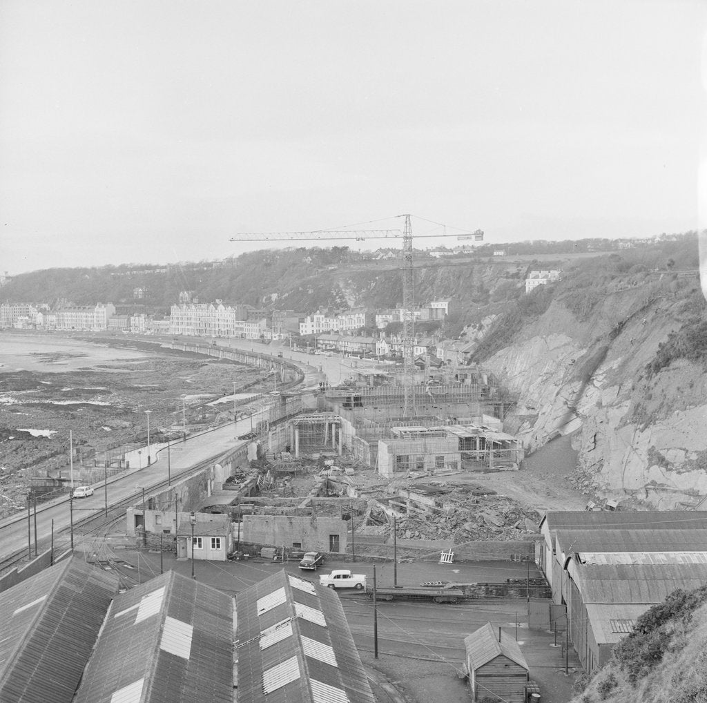Detail of Demolition of Derby Castle, Douglas by Manx Press Pictures
