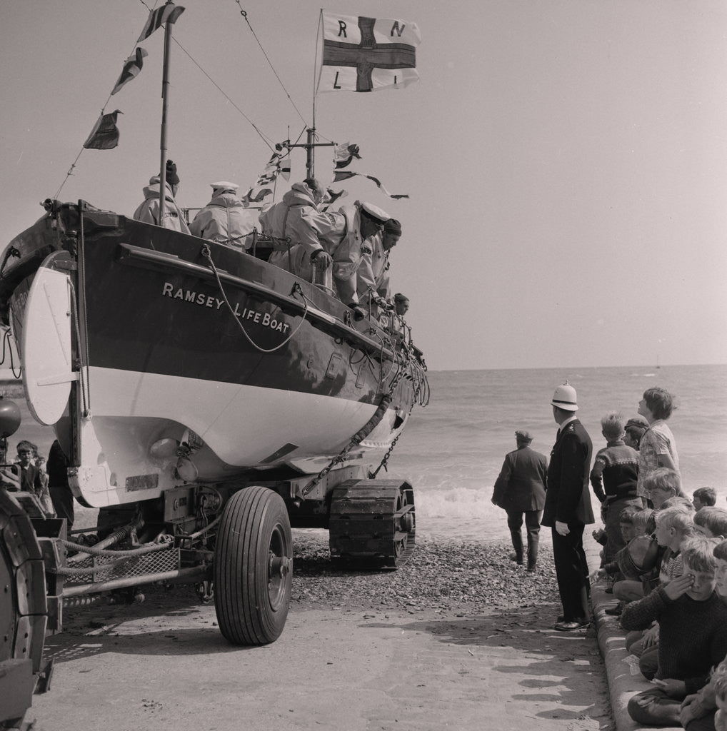 Detail of Lifeboat Day by Manx Press Pictures