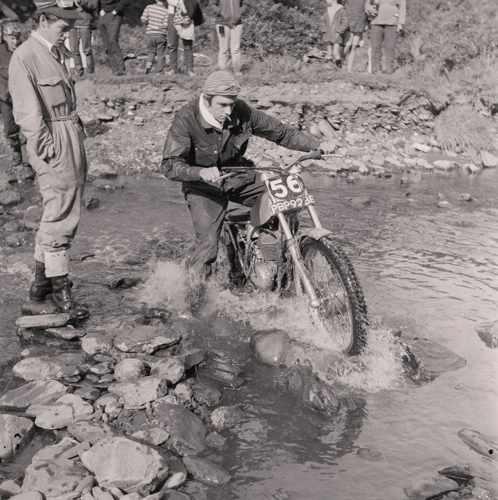 Detail of Manx Two Day Motorcycle Trial by Manx Press Pictures