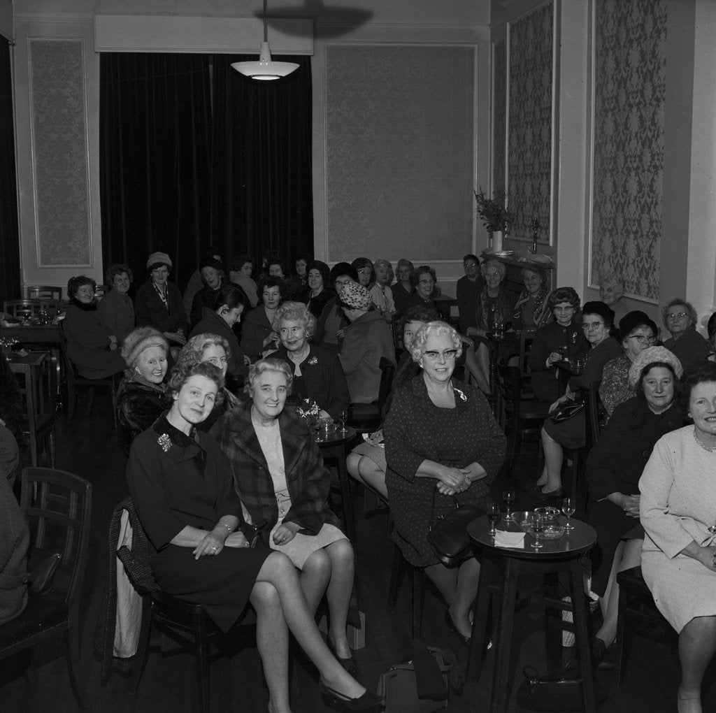 Detail of Women's Institute Sherry Party, Isle of Man by Manx Press Pictures