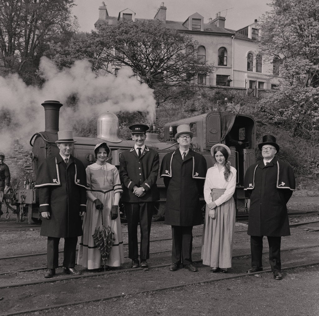 Detail of Douglas Railway Station by Manx Press Pictures