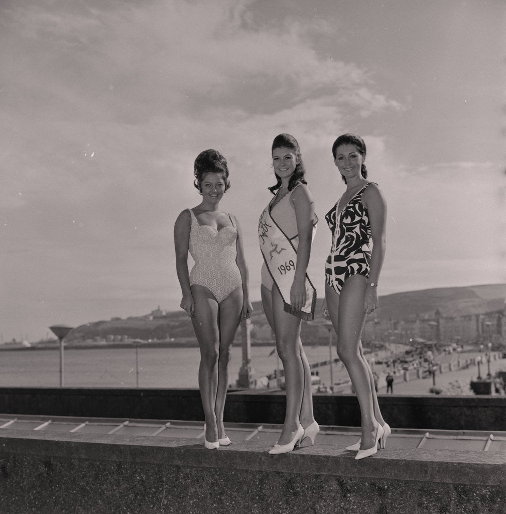 Detail of Bathing Beauty Competition by Manx Press Pictures
