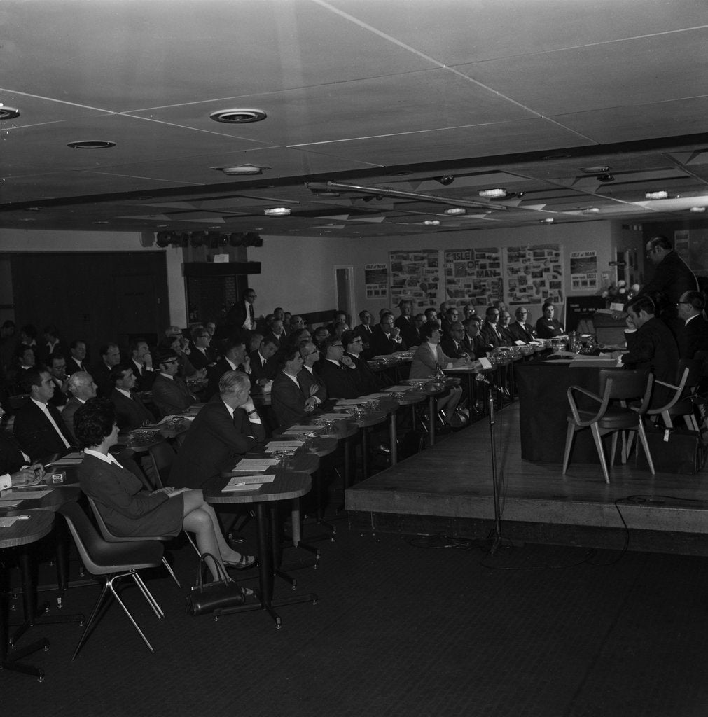 Detail of Tourist Board Conference, Palace Hotel, Isle of Man by Manx Press Pictures