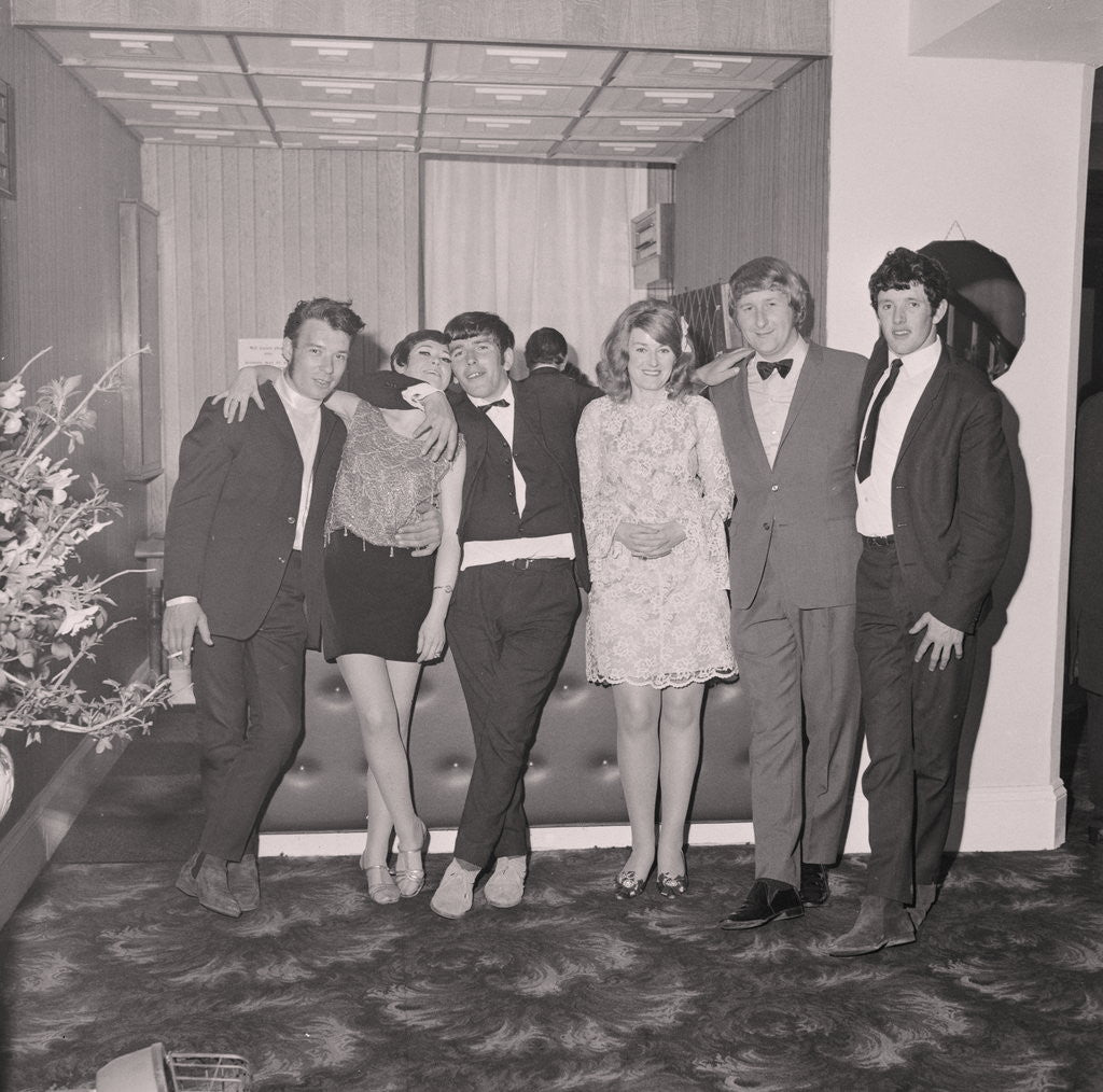 Detail of Cabaret entertainers, Beach hotel by Manx Press Pictures