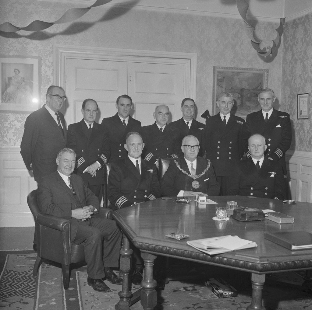 Detail of Isle of Man Steam Packet Company captains by Manx Press Pictures