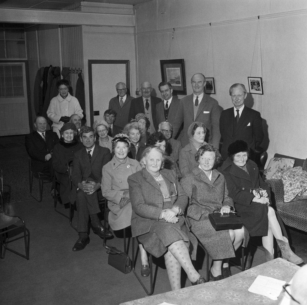 Detail of Manx Preservation Society Annual General Meeting by Manx Press Pictures