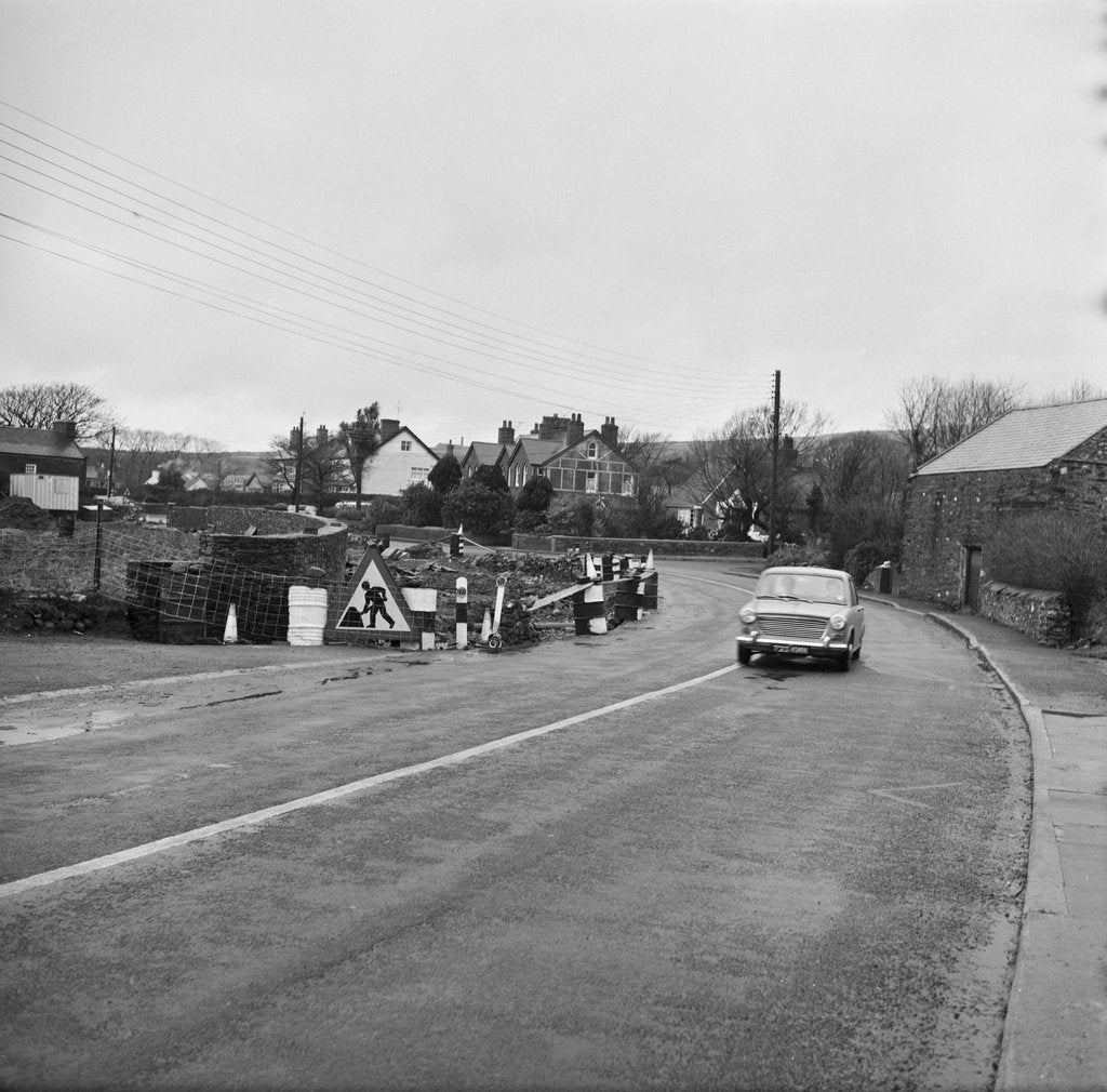 Detail of Colby road widening by Manx Press Pictures