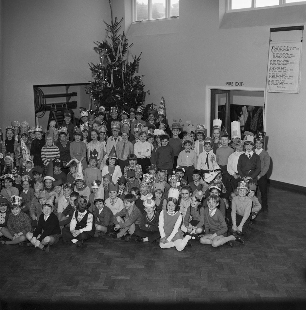Detail of Onchan School Christmas Party by Manx Press Pictures