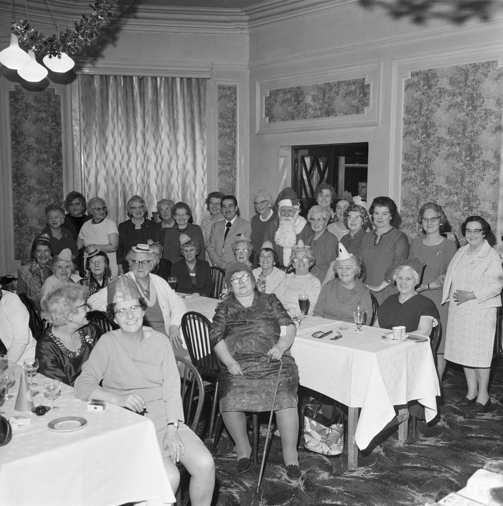 Detail of 'Over 60's' Christmas Party, Villiers, Douglas by Manx Press Pictures