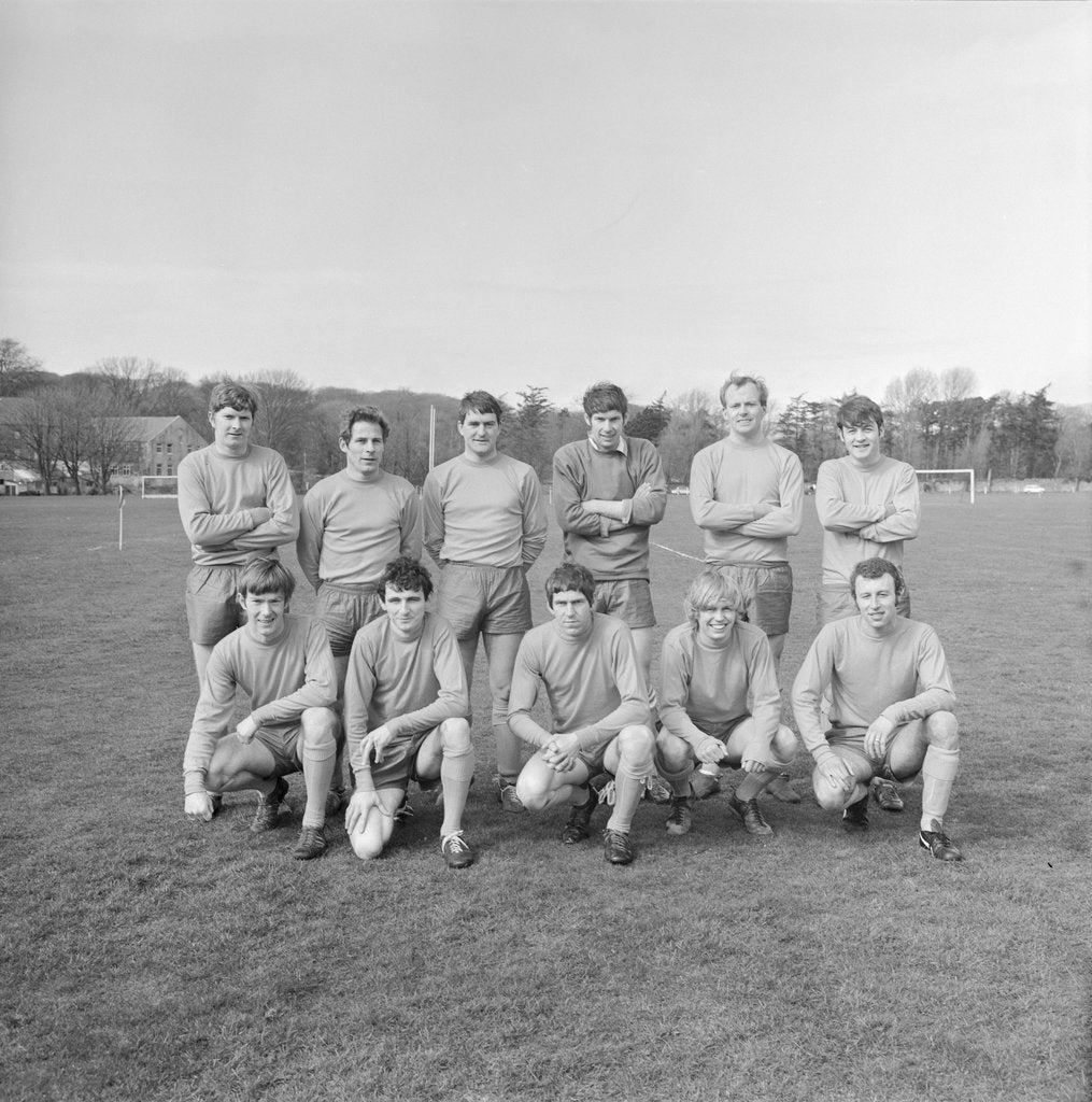Detail of Men's Island Footbal team on Good Friday by Manx Press Pictures