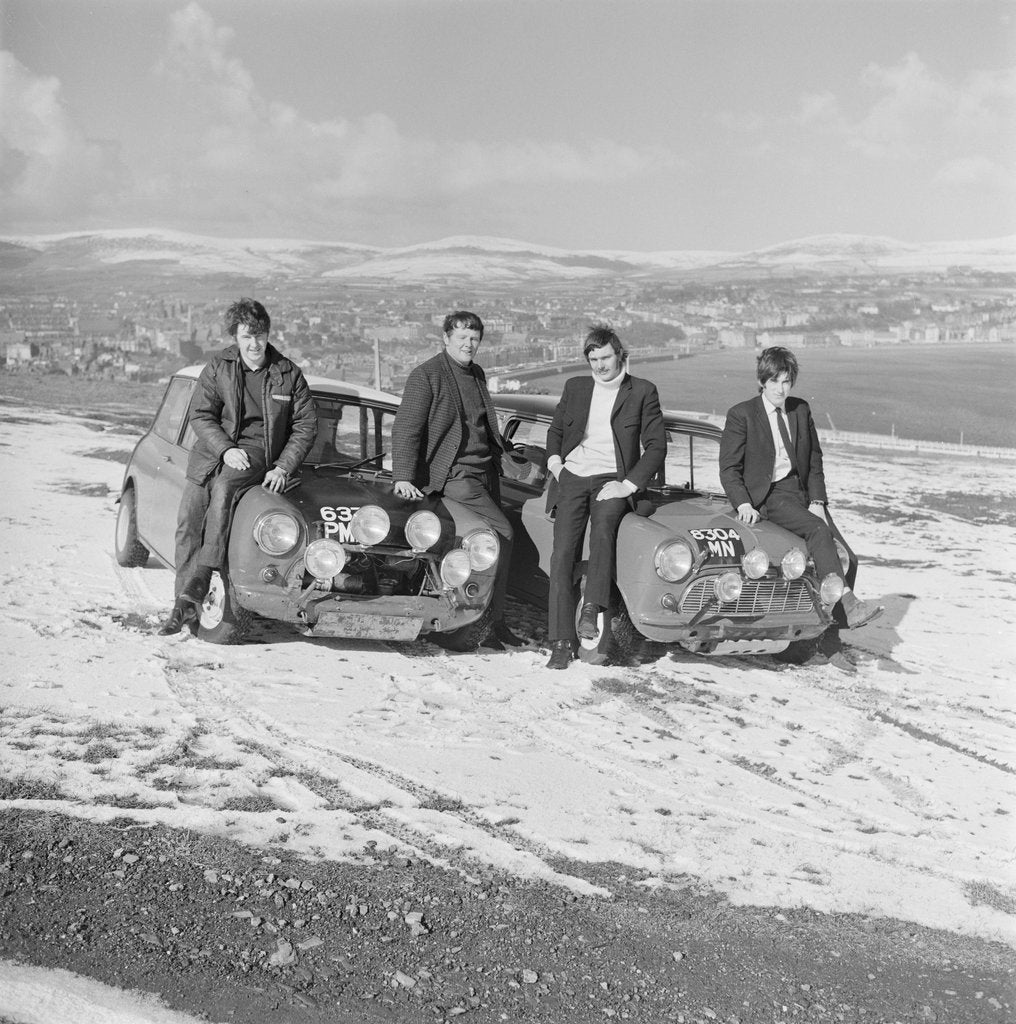 Detail of Mini cars on Douglas Head by Manx Press Pictures