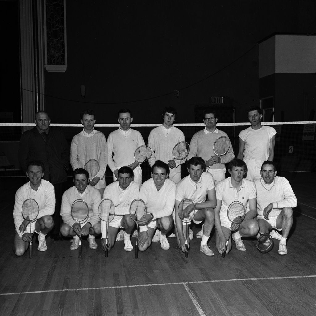Detail of Men's badminton finals, Isle of Man by Manx Press Pictures