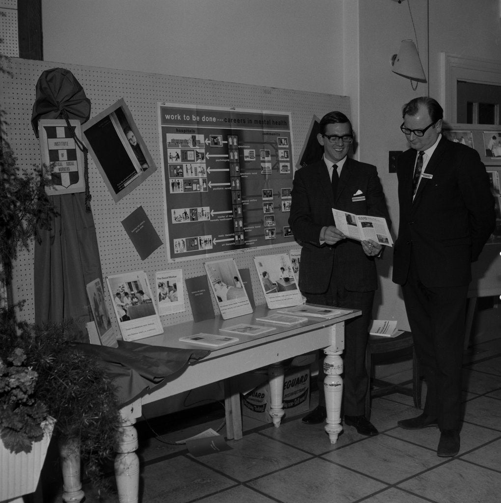 Detail of Hospital nurses exhibition, Isle of Man by Manx Press Pictures