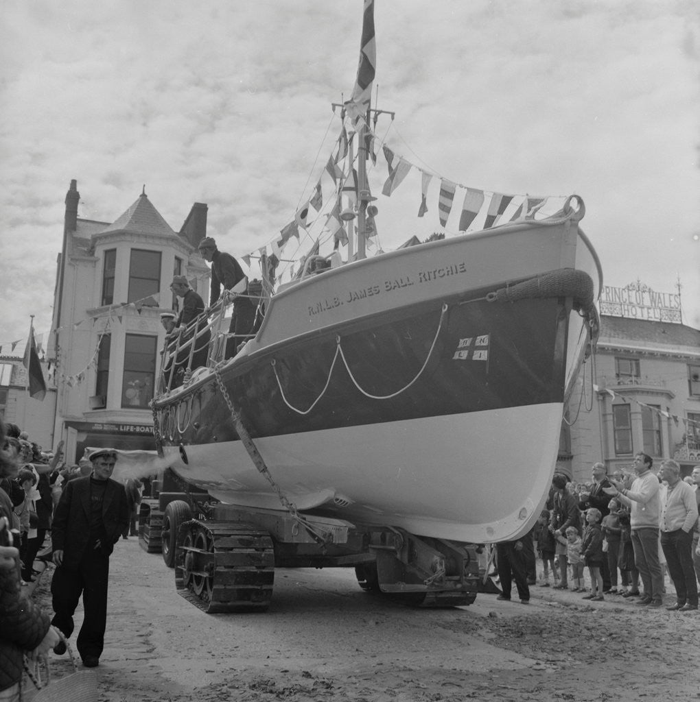 Detail of Ramsey lifeboat naming ceremony by Manx Press Pictures