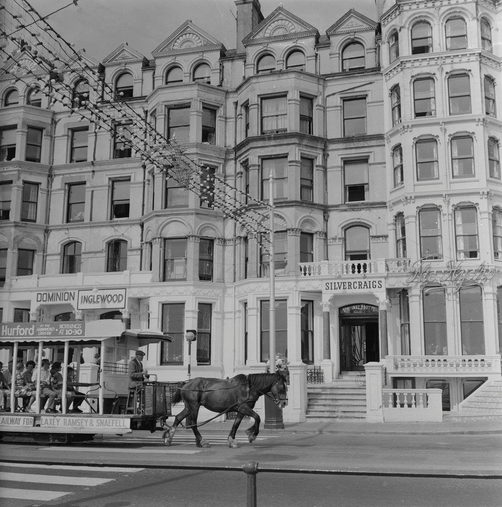 Detail of Silver Craigs hotel by Manx Press Pictures