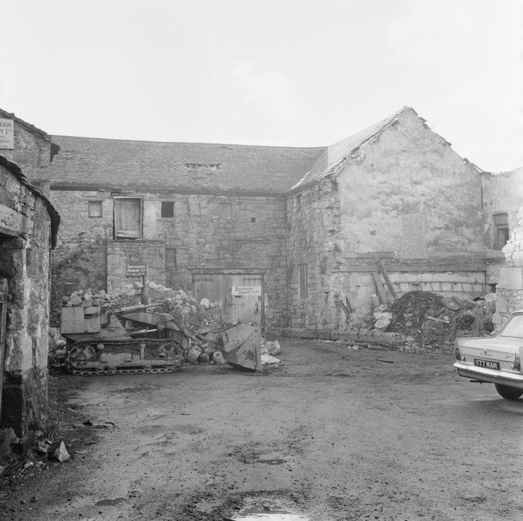 Demolition at Castletown by Manx Press Pictures