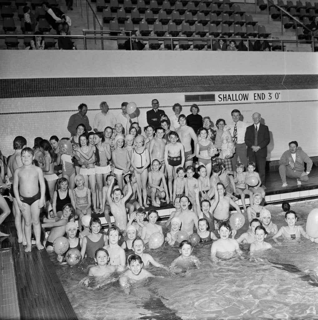 Detail of Swimming Gala, Derby Castle, Douglas by Manx Press Pictures