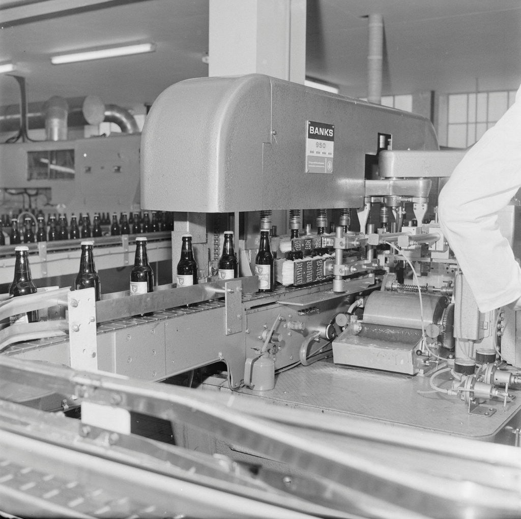 Detail of Opening of Okells Bottling Plant by Manx Press Pictures