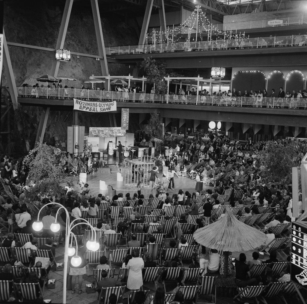 Detail of Rothmans Olympic Appeal Show at Summerland by Manx Press Pictures