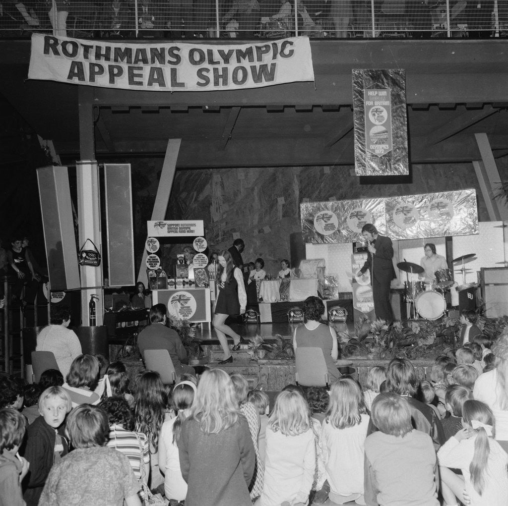 Detail of Rothmans Olympic Appeal Show Show at Summerland by Manx Press Pictures