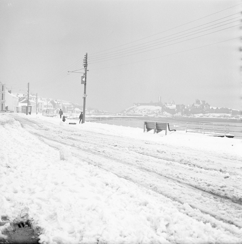Detail of Snow, Peel by Manx Press Pictures