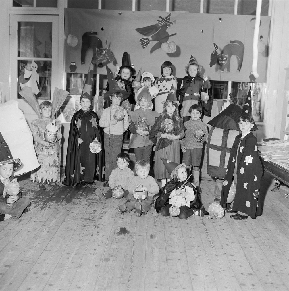 Detail of Patrick School Hop-Tu-Naa (Halloween) Party by Manx Press Pictures