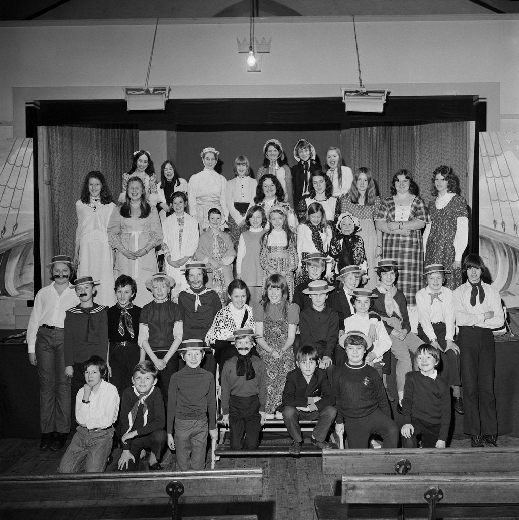 Detail of 'HMS Pinafore' comic opera, Trinity, Isle of Man by Manx Press Pictures