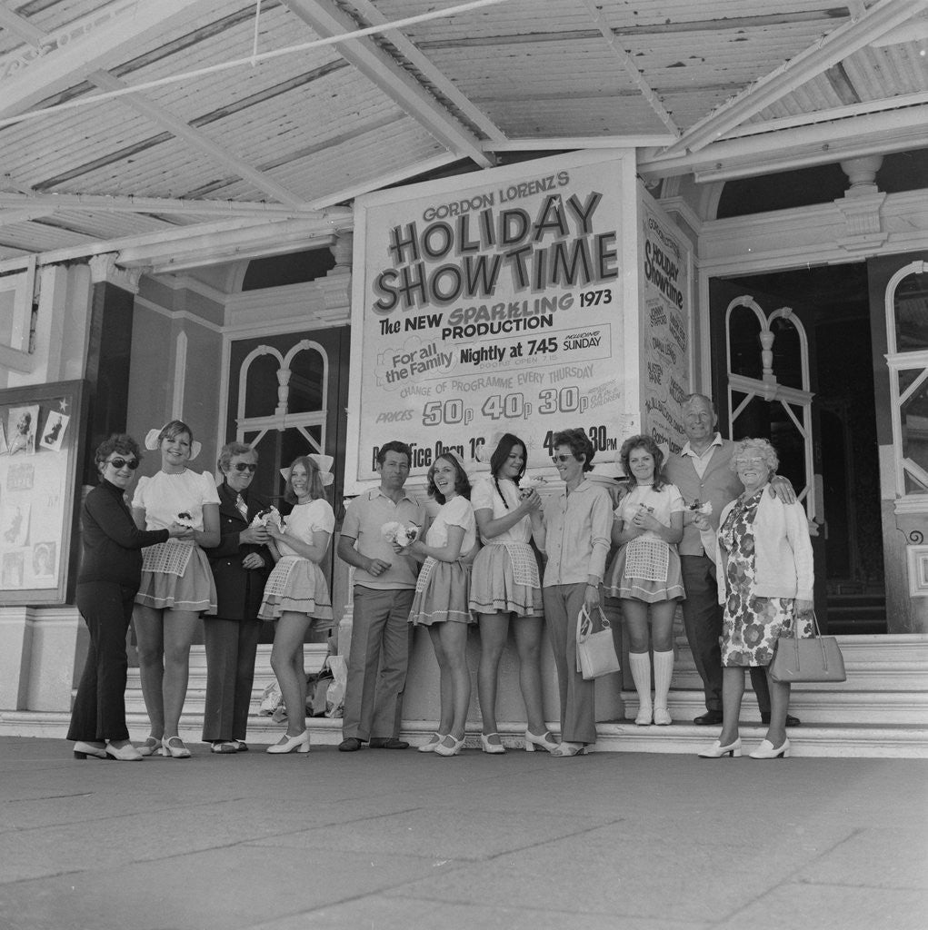 Detail of Holiday Show Time, Gaiety Theatre by Manx Press Pictures