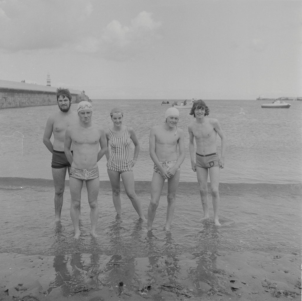 Detail of Ramsey Bay Swim by Manx Press Pictures