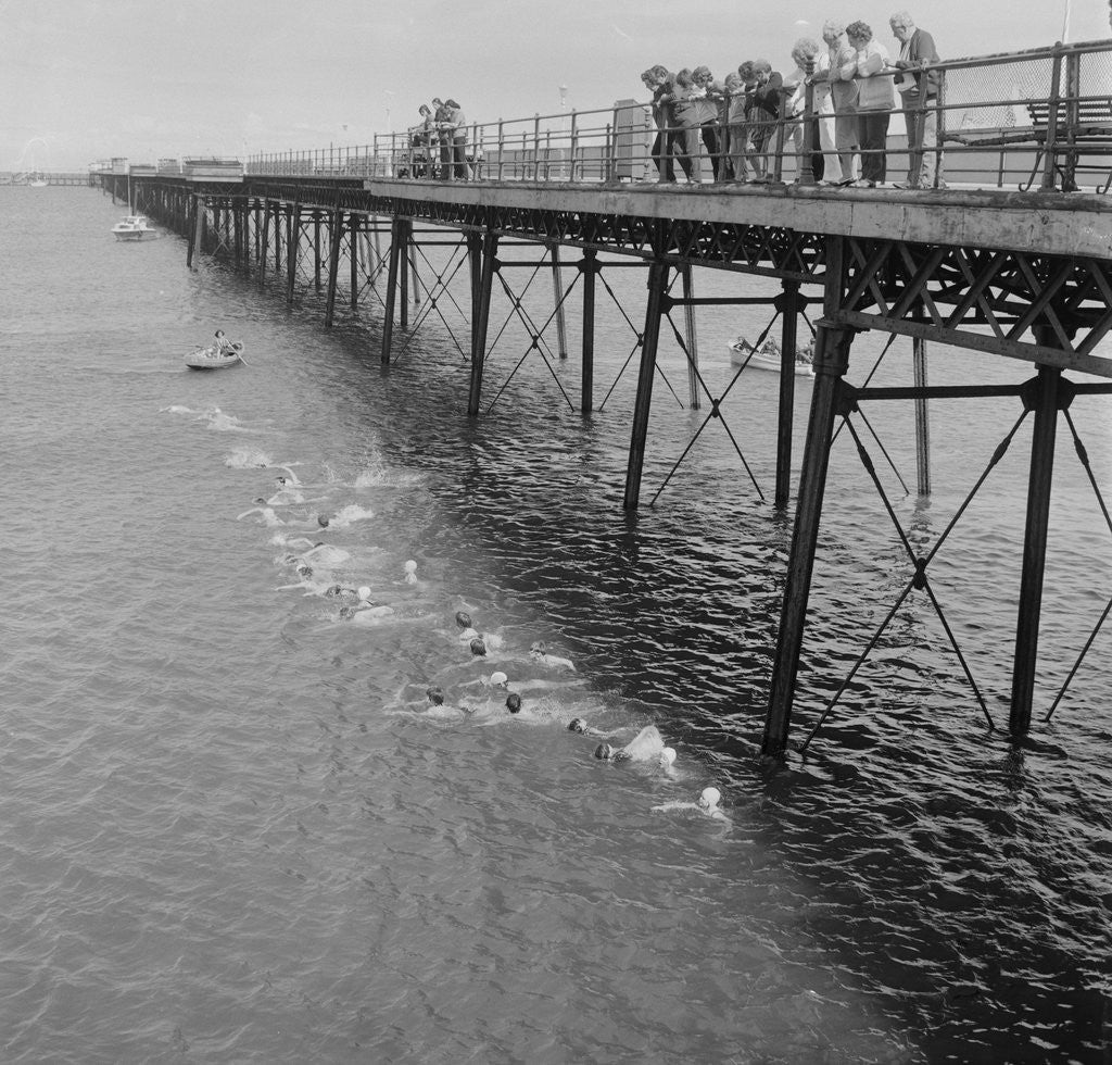 Detail of Ramsey Bay Swim by Manx Press Pictures