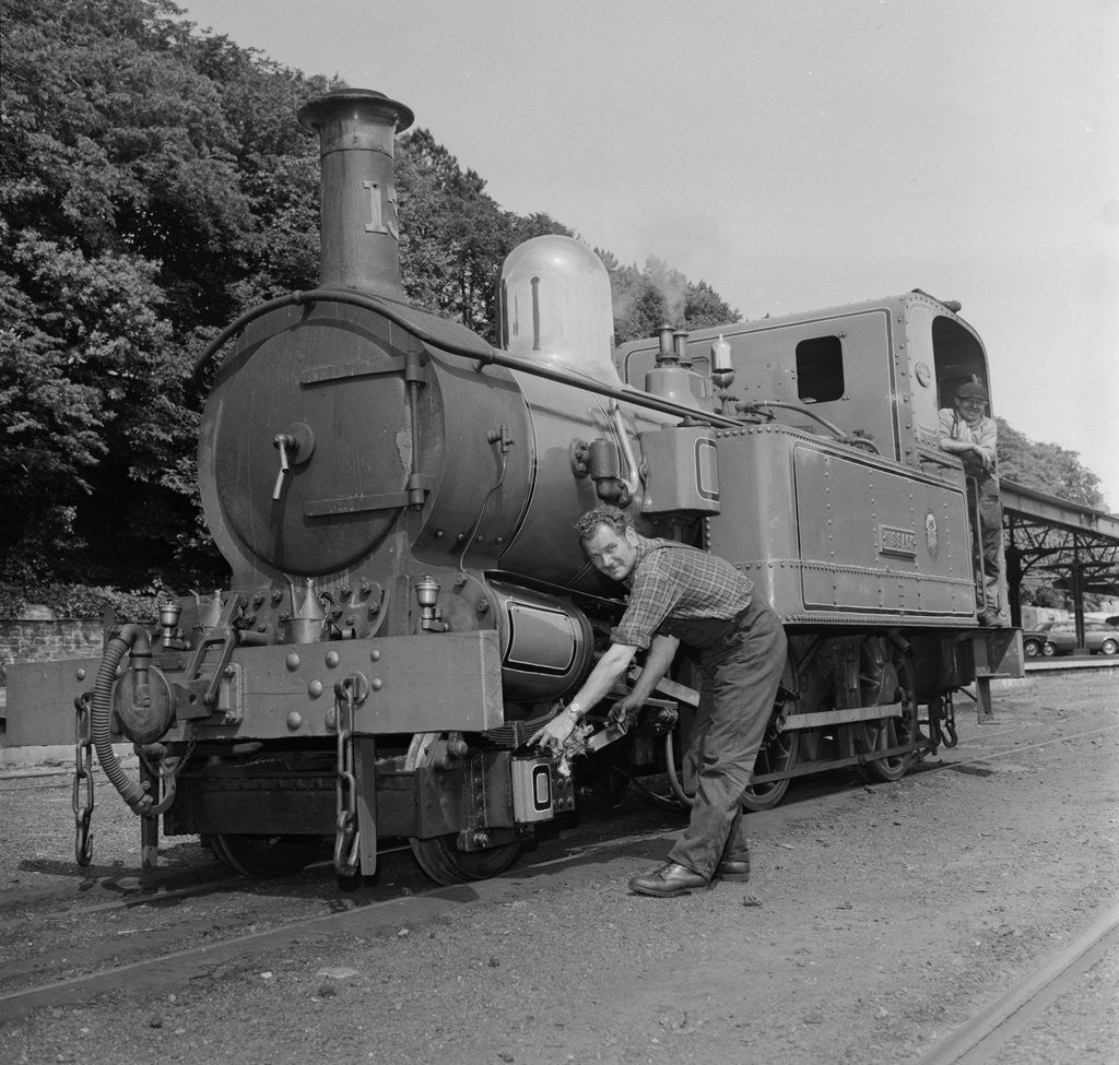 Detail of Isle of Man Railway Centenary by Manx Press Pictures
