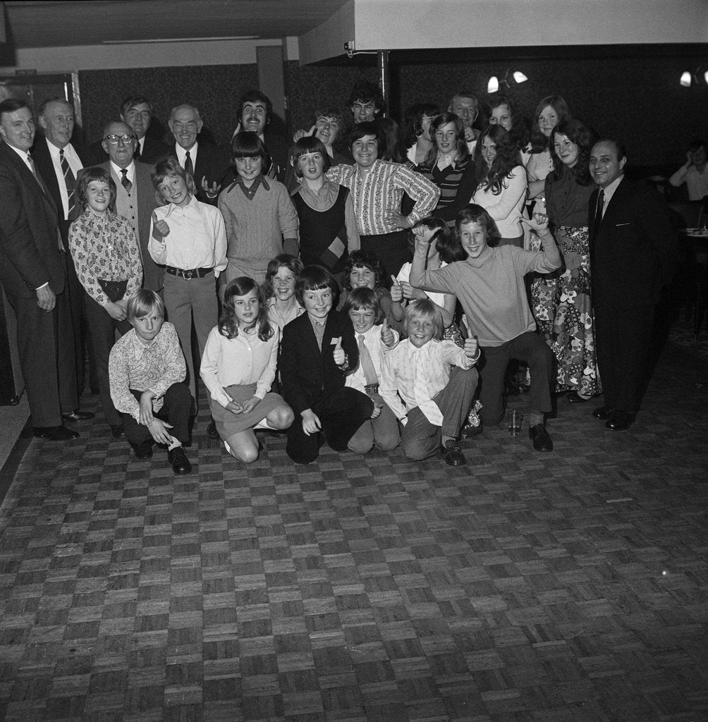 Detail of Onchan Band disco by Manx Press Pictures