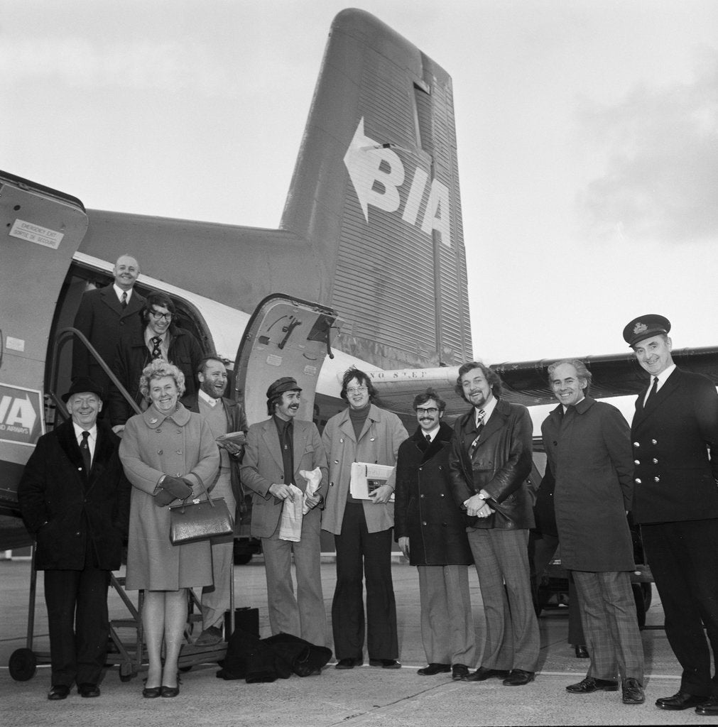 Detail of Tourist Board, Ronaldsway Airport by Manx Press Pictures