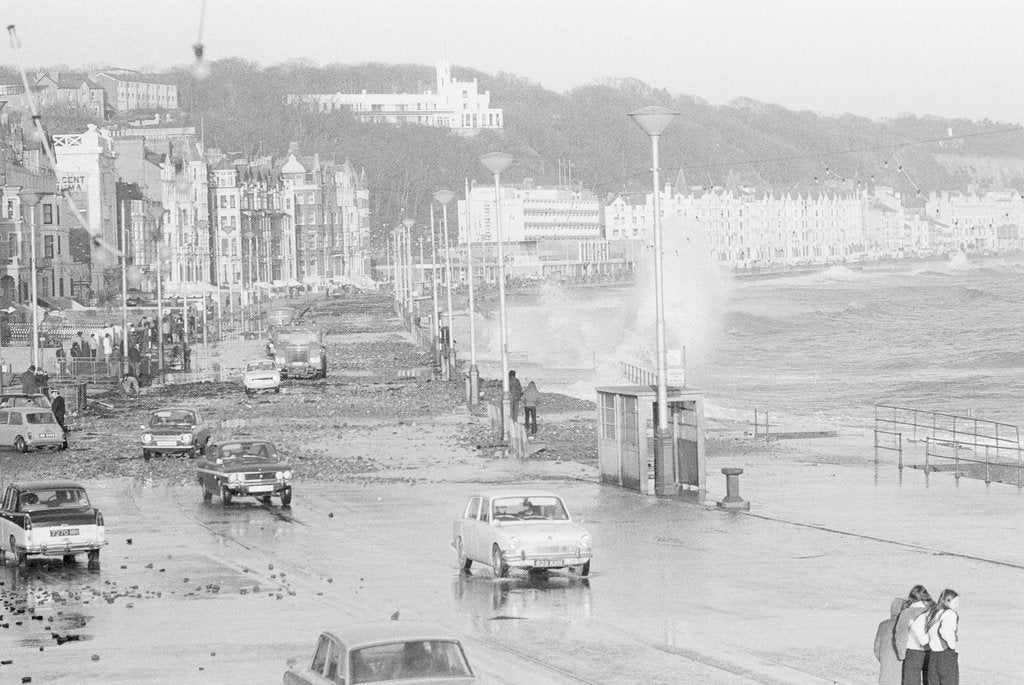 Detail of Storm, Douglas Promenade by Manx Press Pictures