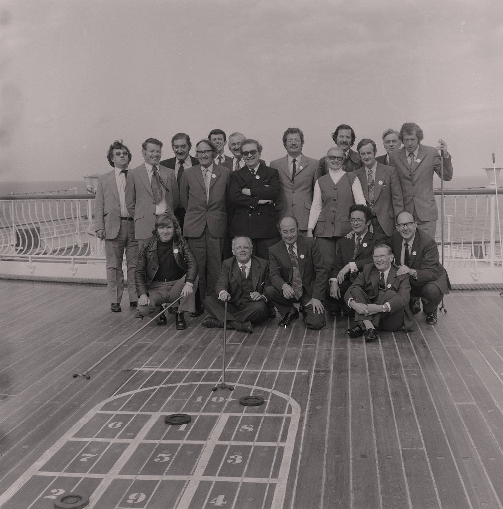 Detail of Onboard cruise liner in Douglas by Manx Press Pictures