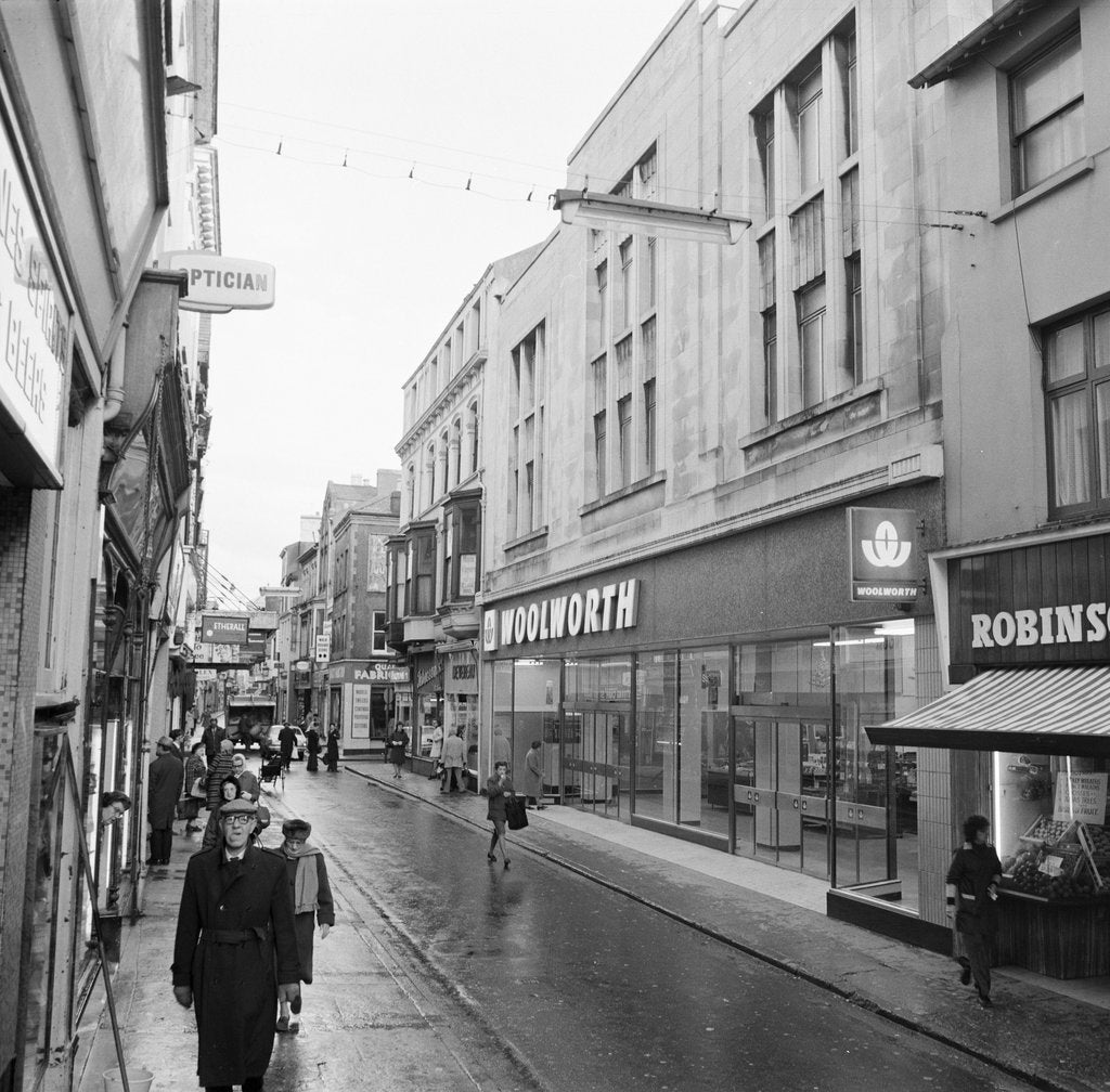 Detail of Woolworth, Strand Street, Douglas by Manx Press Pictures