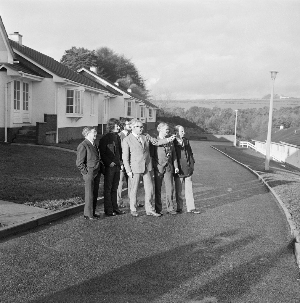 Detail of Visiting Presentation at Groudle by Manx Press Pictures