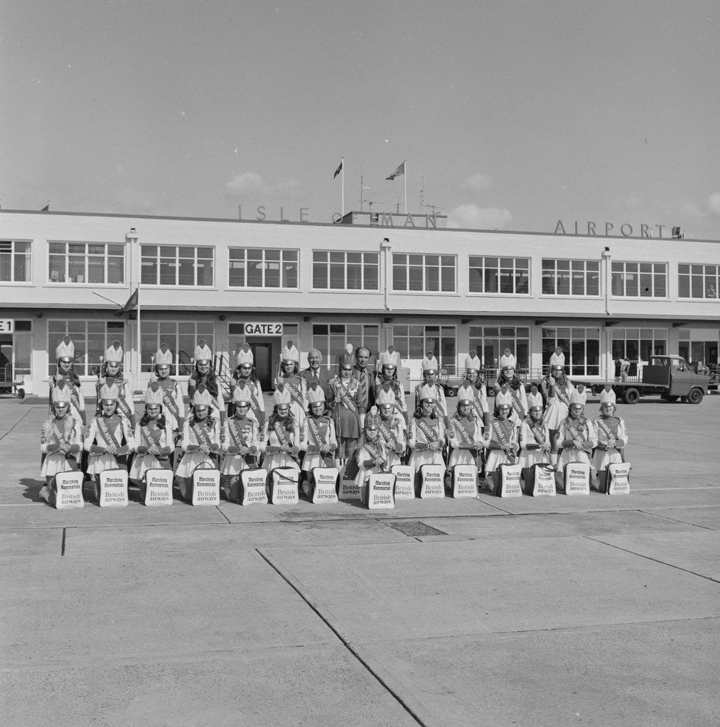 Detail of British Airways Girls, Ronaldsway Airport by Manx Press Pictures