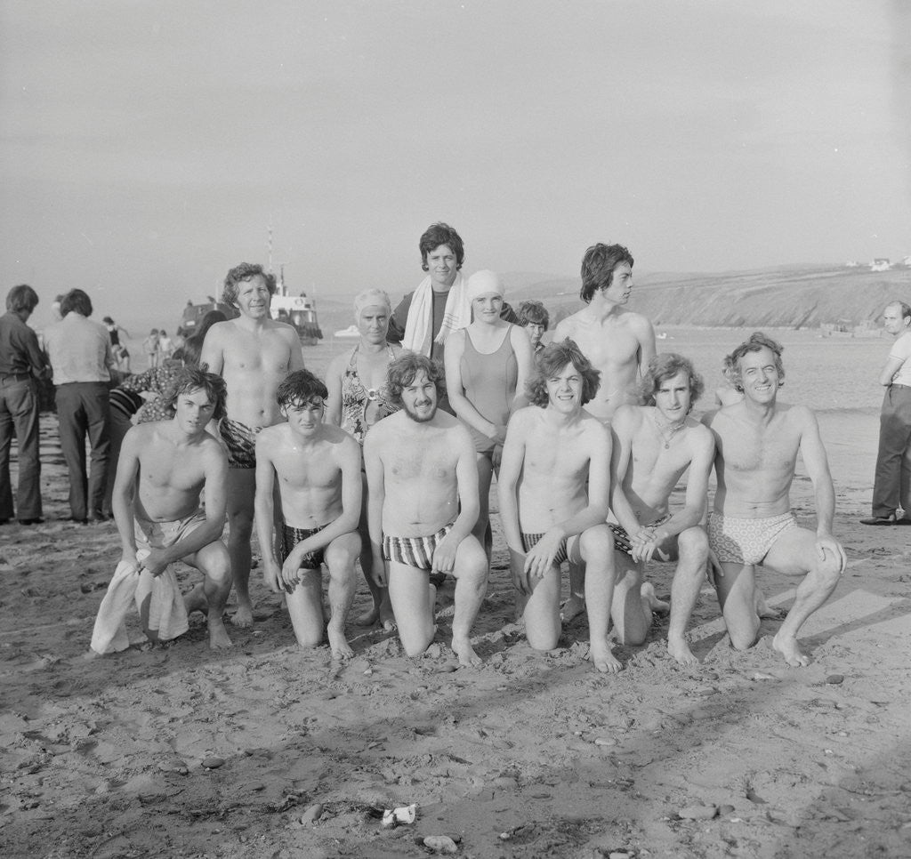 Detail of Peel Bay Swim by Manx Press Pictures