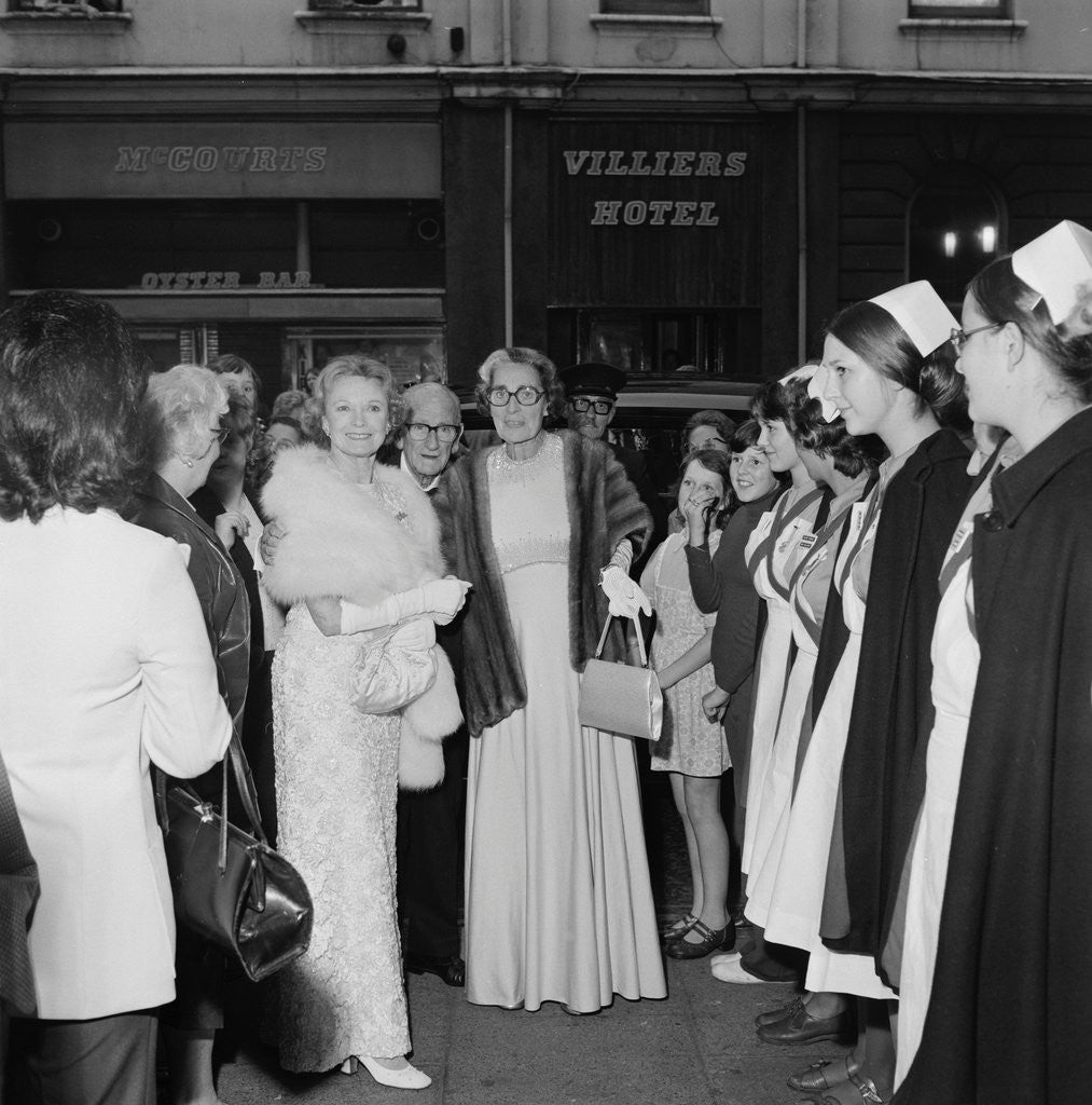 Detail of Dame Anna Neagle visit by Manx Press Pictures