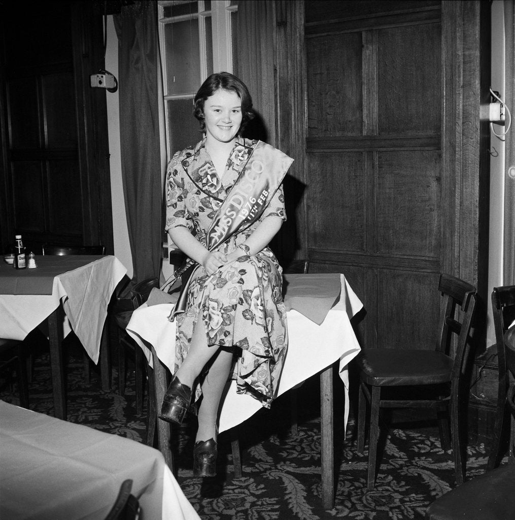 Detail of Miss Disco, Villa Marina, Douglas by Manx Press Pictures