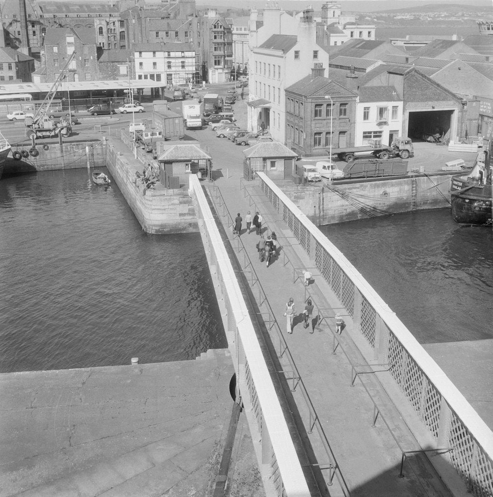 Detail of Douglas Swing Bridge by Manx Press Pictures