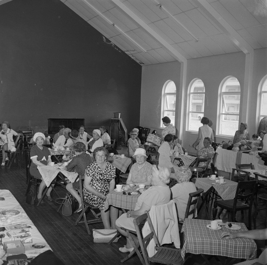 Detail of Tea Fight at St Paul’s Hall by Manx Press Pictures