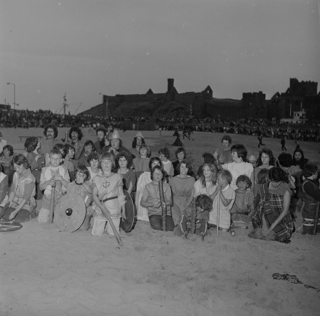 Detail of Peel Viking Festival by Manx Press Pictures